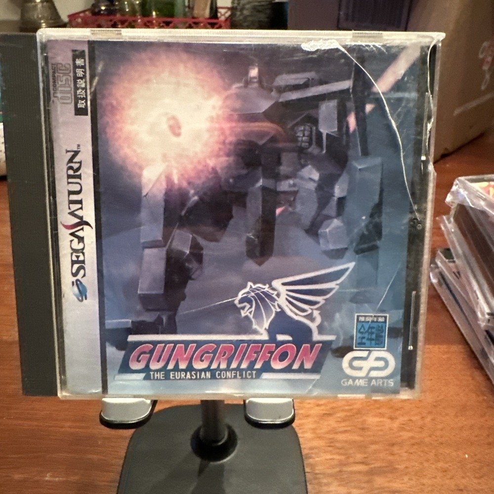 Gungriffon The Eurasian Conflict T-4502G Sega Saturn Japan Import